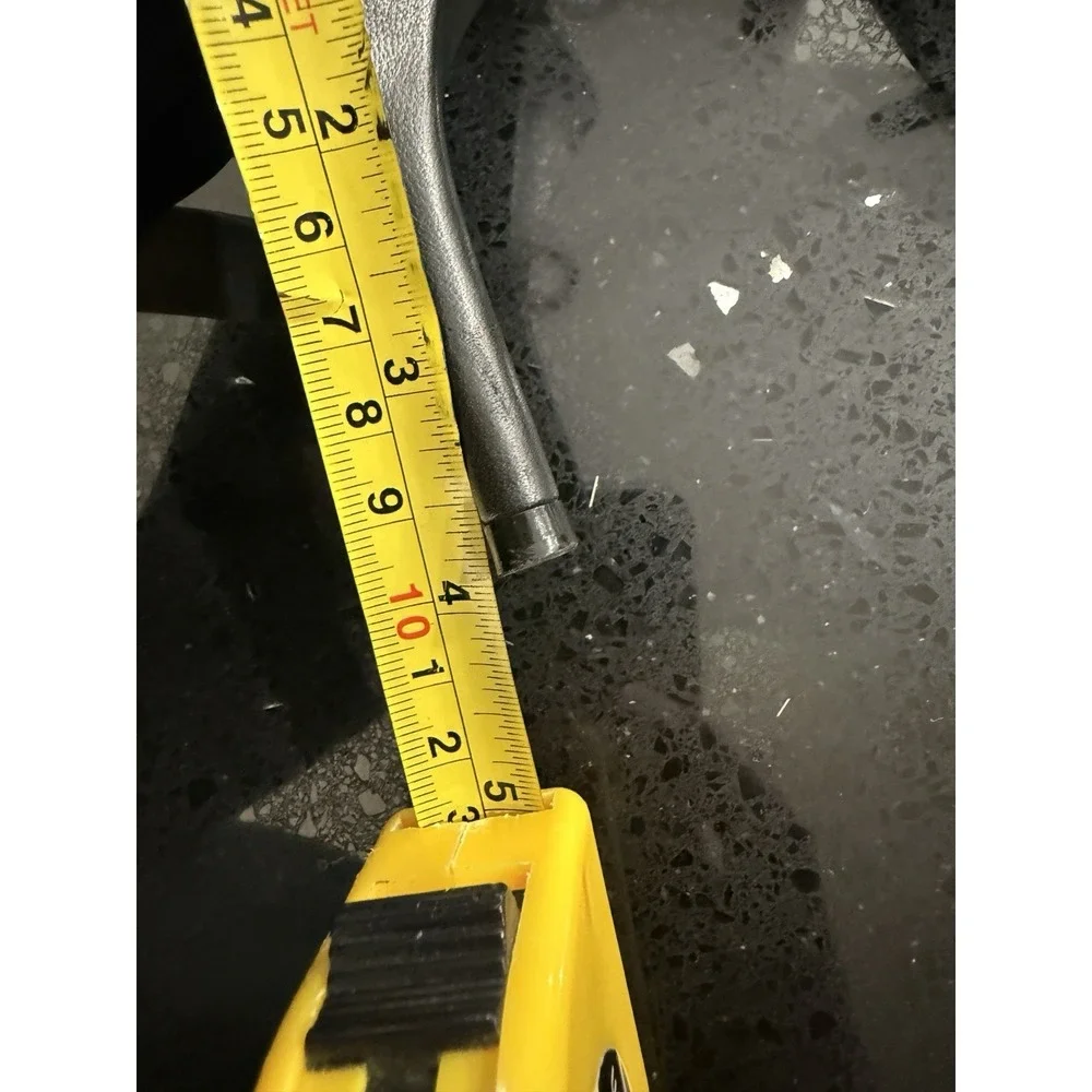 GIVENCHY	Black G Gold Logo Open Toe Woven Strap Leather Slingback Sandal Heel 39 - Picture 9 of 9